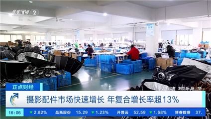 企业订单迅速飙升 摄影配件市场快速增长
